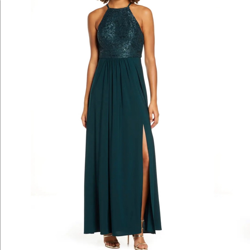 Morgan Halter Dress